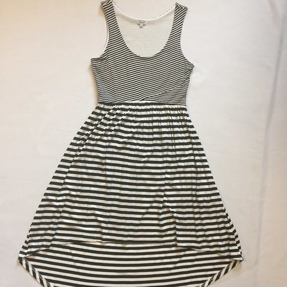 Kismet High-Low/Mullet Striped Sleeveless Dress XS - Picture 3 of 13